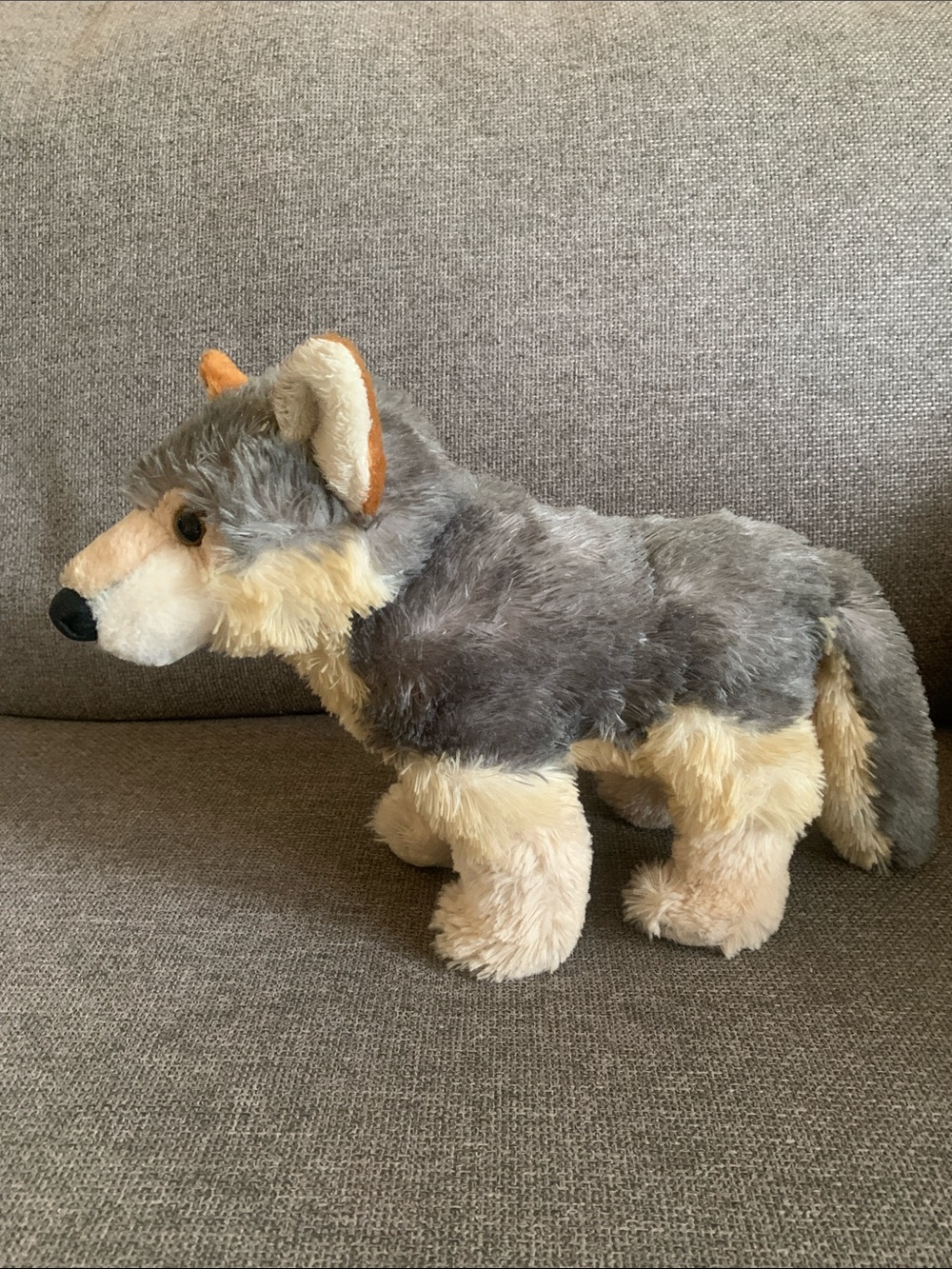 Aurora Timber Wolf 12” Plush Stuffed Animal